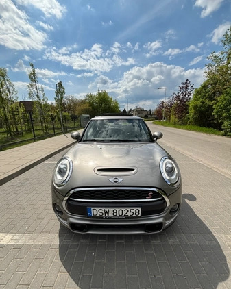 MINI Cooper S cena 68888 przebieg: 44000, rok produkcji 2016 z Warszawa małe 497